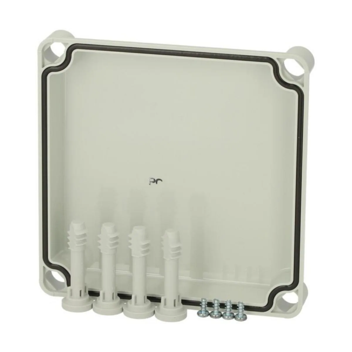 Asennuskotelo PC Fibox EKH - ASENNUSKOTELON KANSI PC FIBOX EKH 30-G 190x190x30