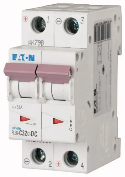 Johdonsuojakatkaisija Eaton Xpole PLS6-C32/2-DC-MW