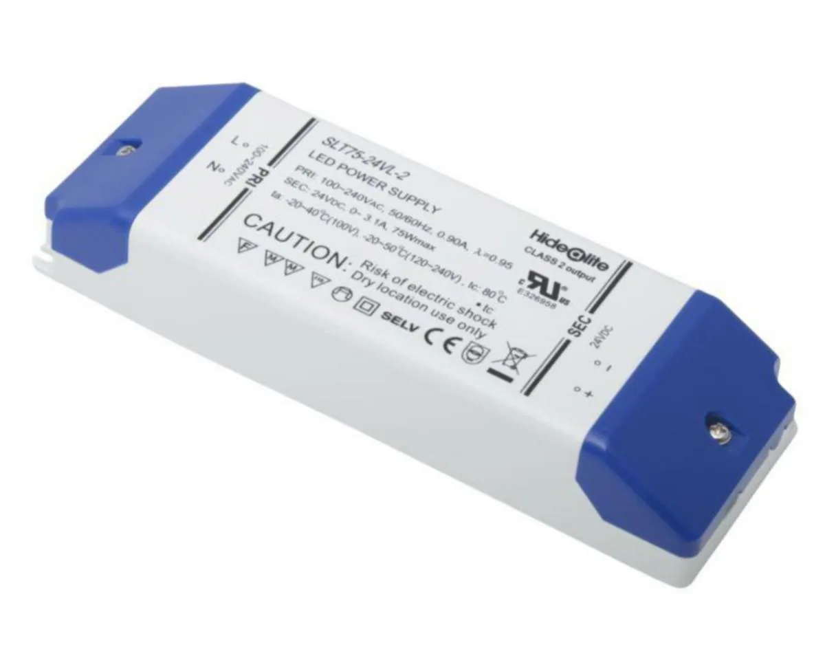 LED-liitäntälaite Hide-a-lite SLT 24V - LED-LIITÄNTÄLAITE HIDE A LITE SLT 24V 75W DC