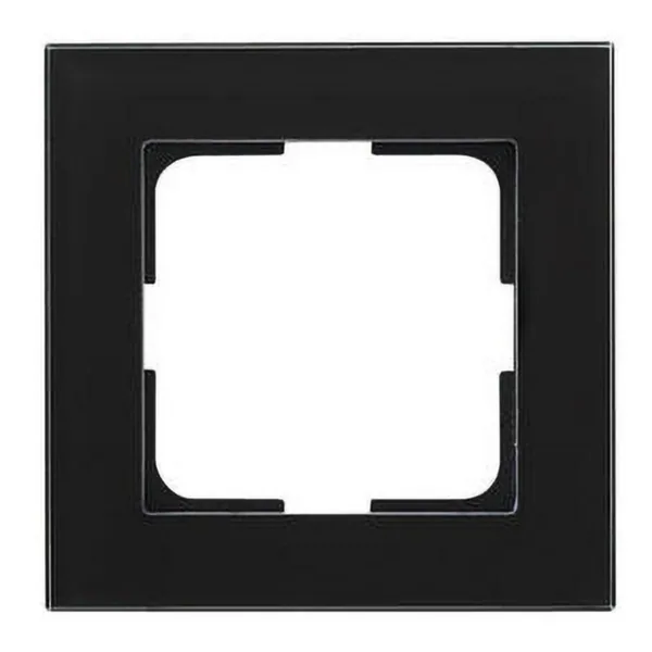 Peitelevy ELKO Plus Option-kehys 1OS/IP20/86MM MUS LASI OPTION