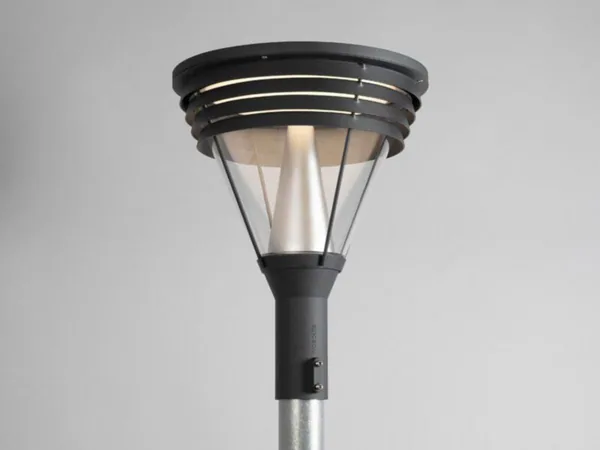 Pylväsvalaisin Hide-a-lite Pave Post IP65 1940LM 30W ANT DECO IV