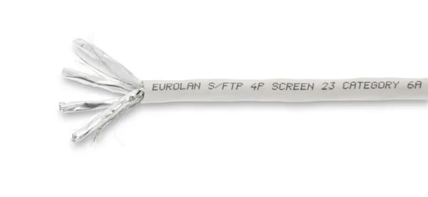 Tietoverkkokaapeli-CAT6A Eurolan S/FTP DCA