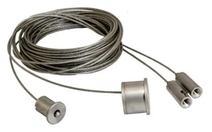 LED-alumiiniprofiili kiinnike SAAS Highline Hang - KIINNIKE SAAS HIGHLINE HANG VAIJERI 3M+KIINIKKEET