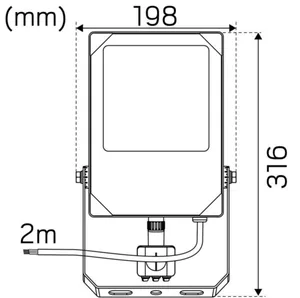 Tunnistinvalonheitin Hide-a-lite Scout - TUNNISTINVALAISIN SCOUT IP66 7100LM 50W 840 PIR