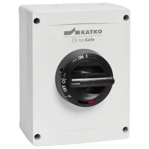 Turvakytkin väännin Katko IsoSafe KEM - TURVAKYTKIN VÄÄNNIN KATKO KEM 3X32A 400V 15KW 1NO