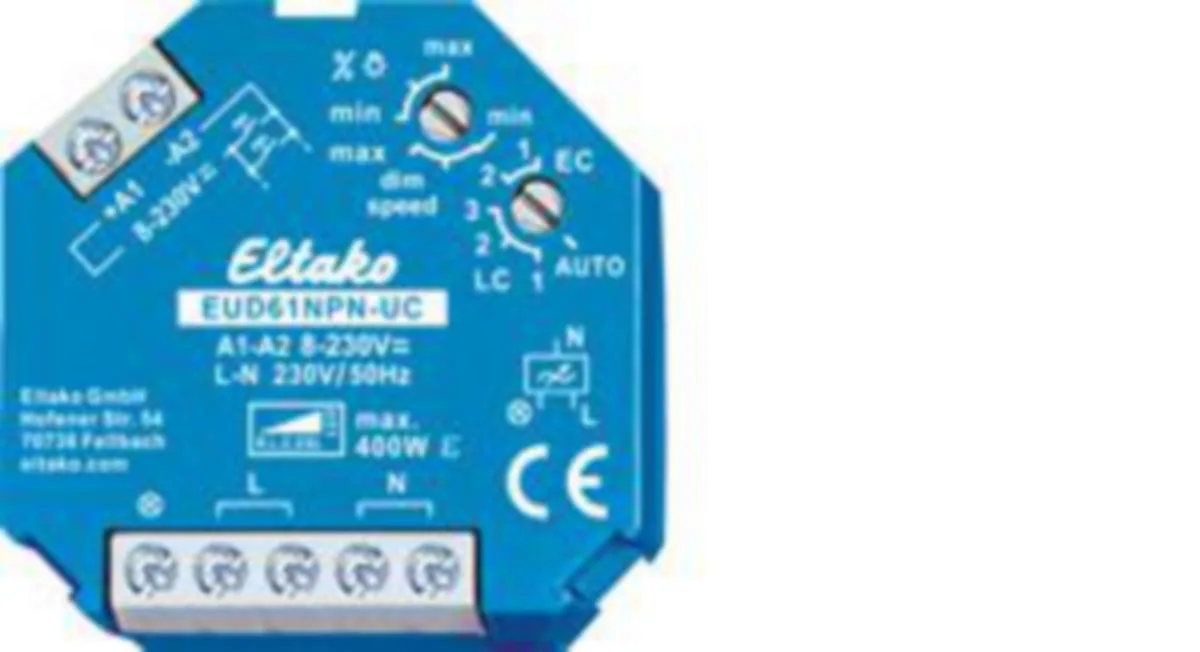 Valonsäädin Eltako rasia - VALONSÄÄDIN ELTAKO SARJA 61 KOJERASIA 400/100WLED 8-230V