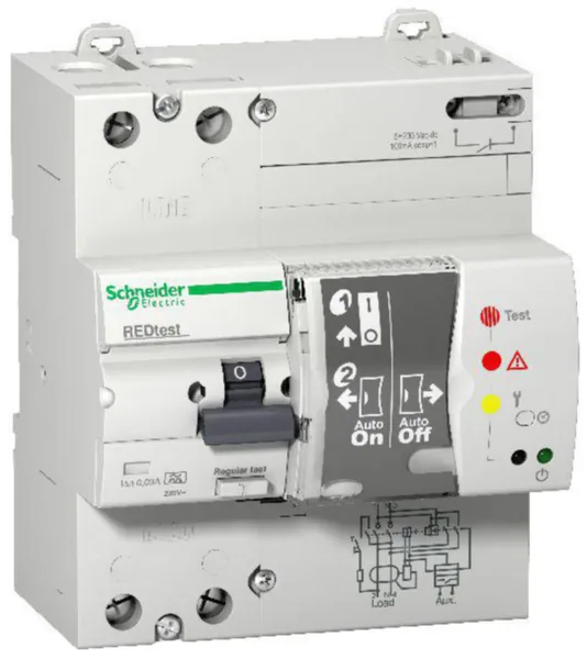 VIKAVIRTASUOJAKYTKIN C60N REDTEST 2P 40A 30mA A