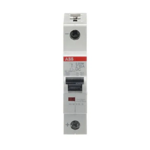 Johdonsuojakatkaisija ABB S200MUC 1-pole Z-char. 10A