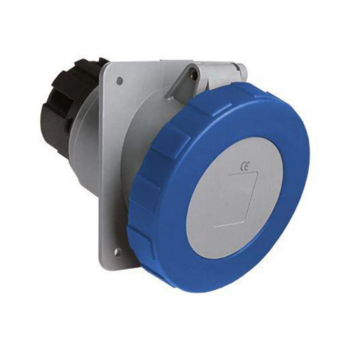 Kojepistorasia Amphenol Tough & Safe 6H, 63A, IP67/IP69, 2P+E – sininen