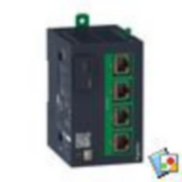 Logiikkamoduuli Schneider Electric Modicon MODUULI ETH M262, 4 X RJ45