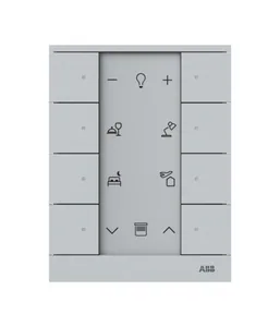 Painike ABB-free@home - PAINIKE ABB FREEHOME 8-OS ALU