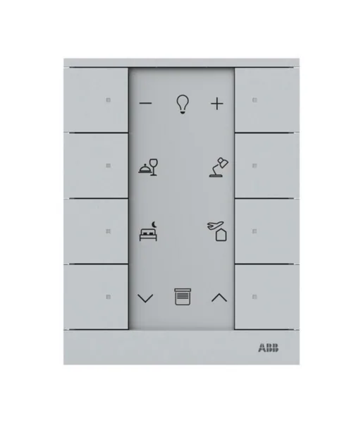 Painike ABB-free@home ABB FREEHOME 8-OS ALU