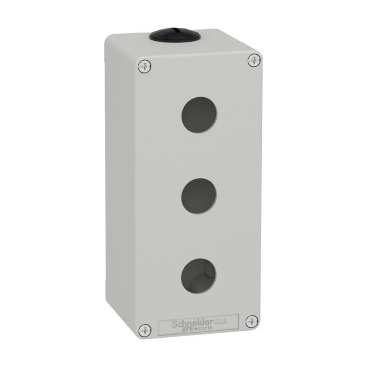Painikekotelo Schneider Electric Harmony KOTELO HARMAA 3 REIKÄÄ 22 MM – harmaa