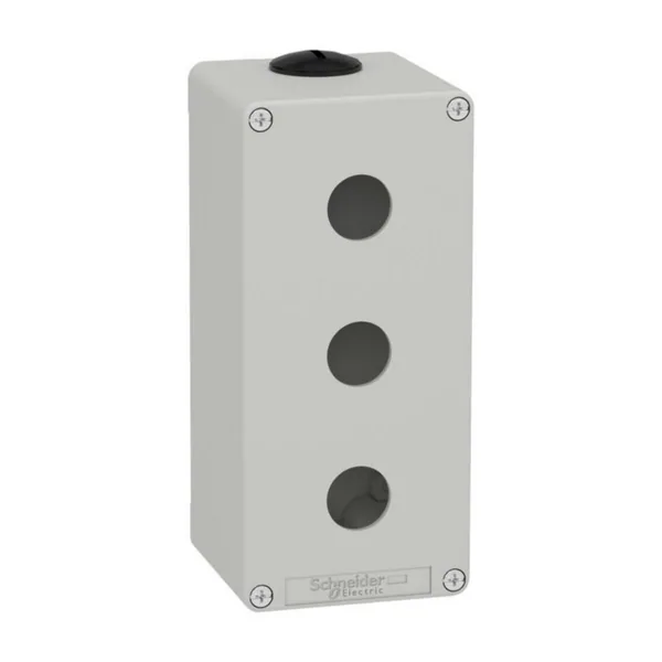 Painikekotelo Schneider Electric Harmony KOTELO HARMAA 3 REIKÄÄ 22 MM