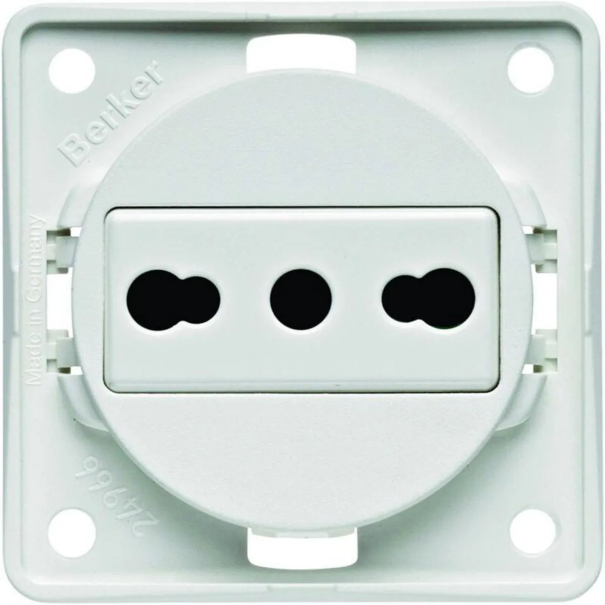 Pistorasia Hager Integro Flow 1IT/16A/250V UKR white – valkoinen
