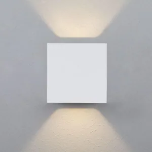 Seinävalaisin ulko Hide-a-lite Cube XL II - SEINÄVALAISIN ULKO CUBE CUBE XL II VALKOINEN 3000K