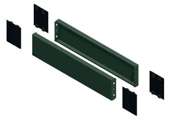 Sokkeli Schneider Electric Universal Enclosures SOKKELIN SIVUOSAT 100X400
