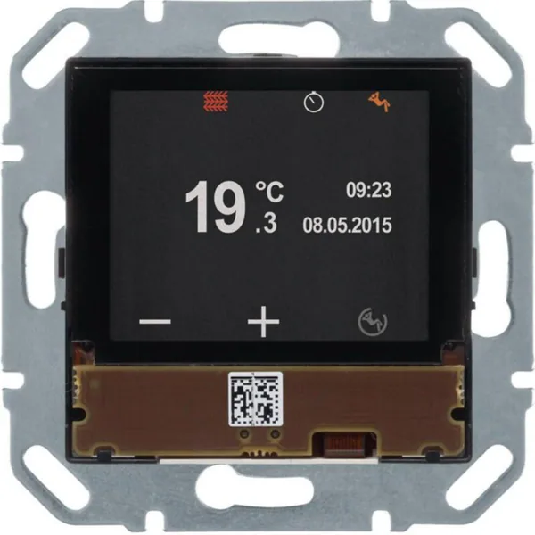 Termostaatti KNX Hager S.1 +7/+40 PAIN+ANT.TUL T UJ