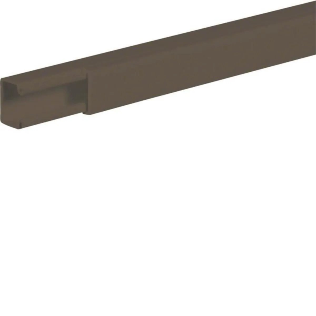 Asennuskanava Hager Tehalit.LF ruskea - ASENNUSKANAVA TEHALIT.LF LF100100 PVC 10x10x2000 RUS