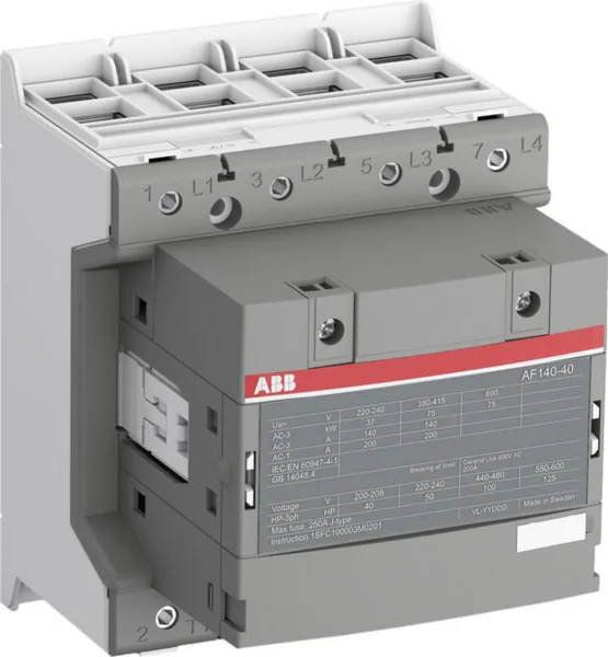 Kontaktori ABB 4-NAP. 0S,0A 160A(AC-1