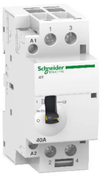 Moduulikontaktori Schneider Electric Acti 9 iCT 1-A-0 40A 2S 230VAC