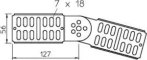 Nivelliitos OBO RGV60 - NIVELLIITOS KTS RGV 60 FT
