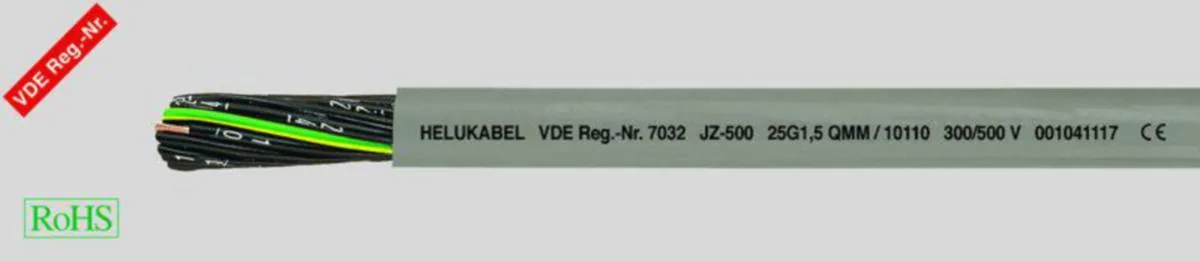 Ohjauskaapeli Helukabel JZ-500 4G25