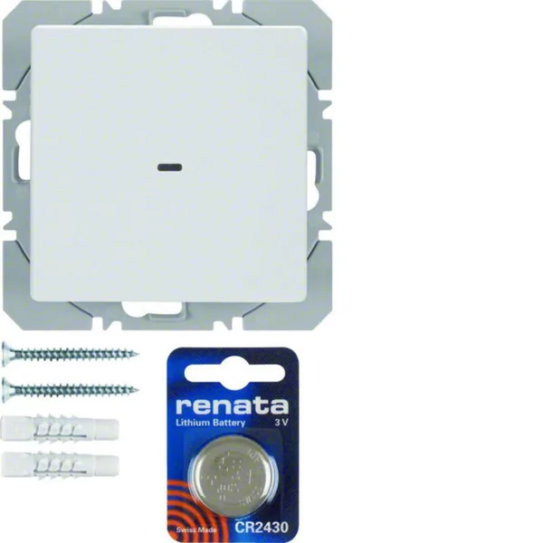 Painike langaton KNX Hager Q.1 1OS PAR 3V QUICKLINK VAL