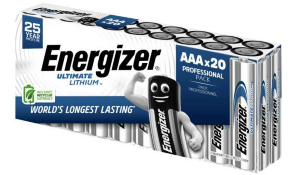 Paristo lithium Energizer Ultimate - PARISTO LITHIUM ENERGIZER ULTIMATE AAA DP20