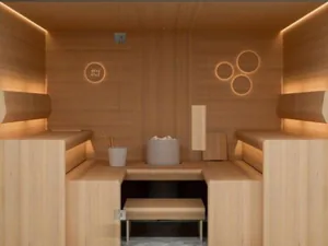 Saunavalaisin Cariitti Sauna Ultra Ambient - SAUNAVALAISIN CARIITTI SAUNA ULTRA AMBIENT 6M T ILMAN