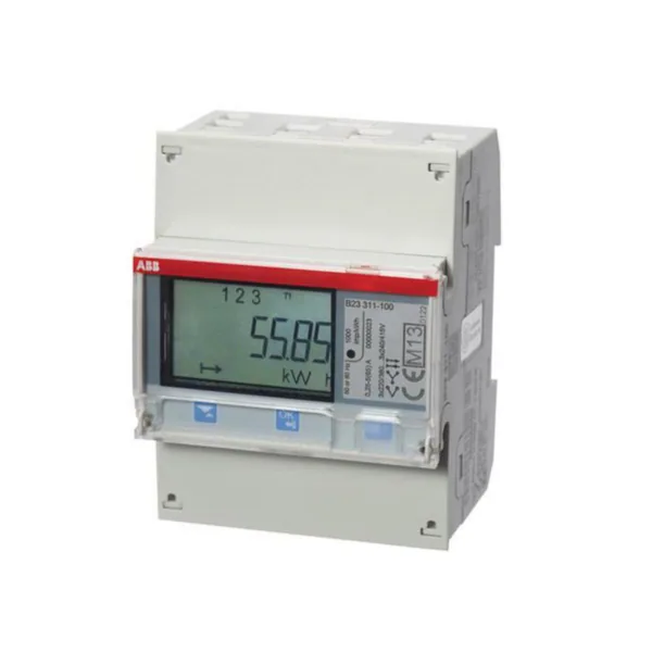 Energiamittari ABB EQ 3-VAIHE, 65A 400VAC, 1-4 TARIF