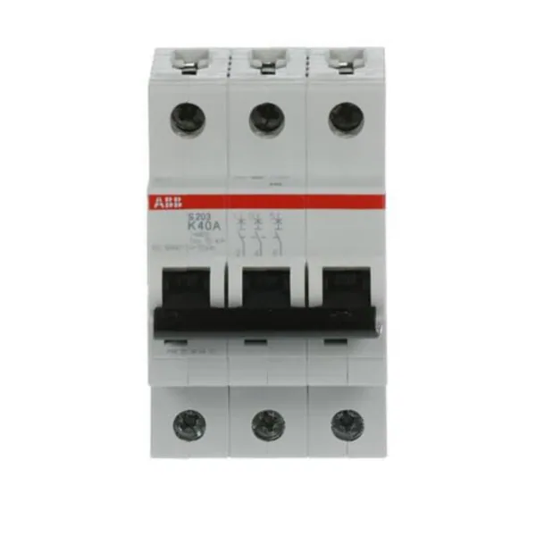 Johdonsuojakatkaisija S200 S203-K40 3-NAP K40A