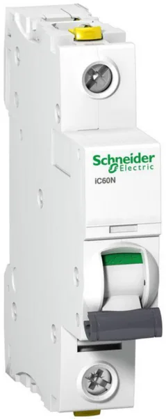 Johdonsuojakatkaisija Schneider Electric Acti 9 C-käyrä 1-nap 6kA IC60N 1P C20A