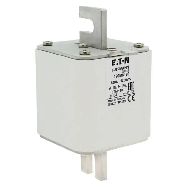 Kahvasulake Bussmann erikoisnopea kahva 3 KOKO3. 1250V. 800A