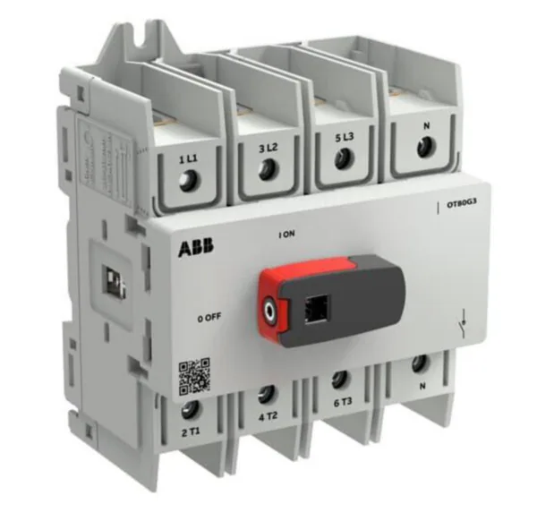 Kuormankytkin vipu ABB Plus 4-napainen 4-NAP. 80A 690V AC-22A