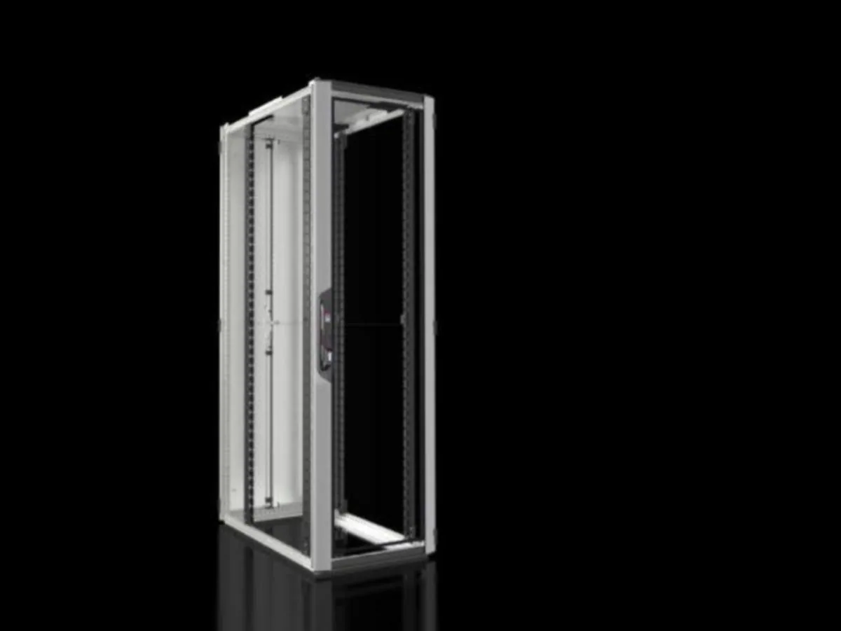 Lattiakaappi Rittal VX IT 42U 600X2000X1000, DYNAMIC – harmaa