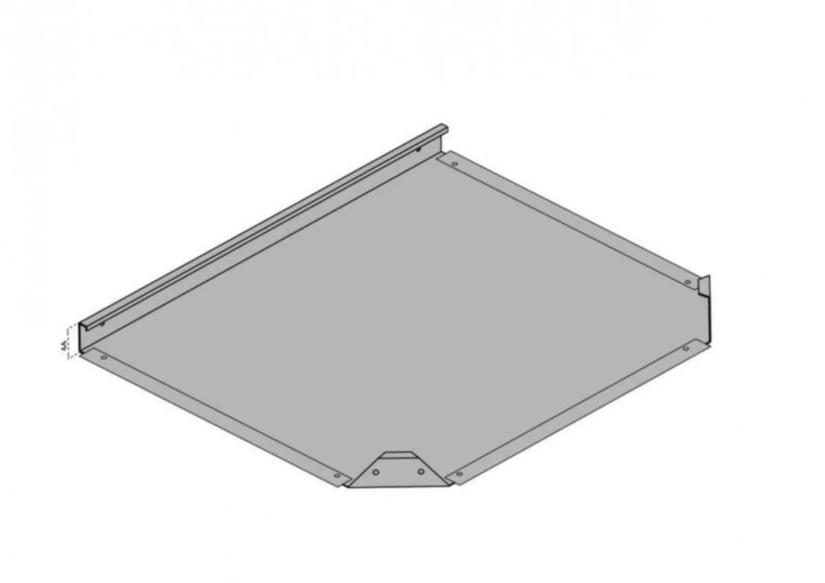 T-kappale SKT A-T - T-KAPPALE SKT A-T/150 RAL9005 FE KZNOL MUS