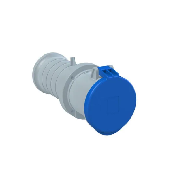 Voimajatkopistorasia Amphenol Tough & Safe 6h, 63A, IP44, 2P+E
