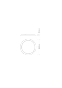 Mekaaninen lisätarvike Ledvance Downlight Comfort koristeosa - MEKAANINEN LISÄTARV LEDVANCE DL CMFT RING D200 GREY