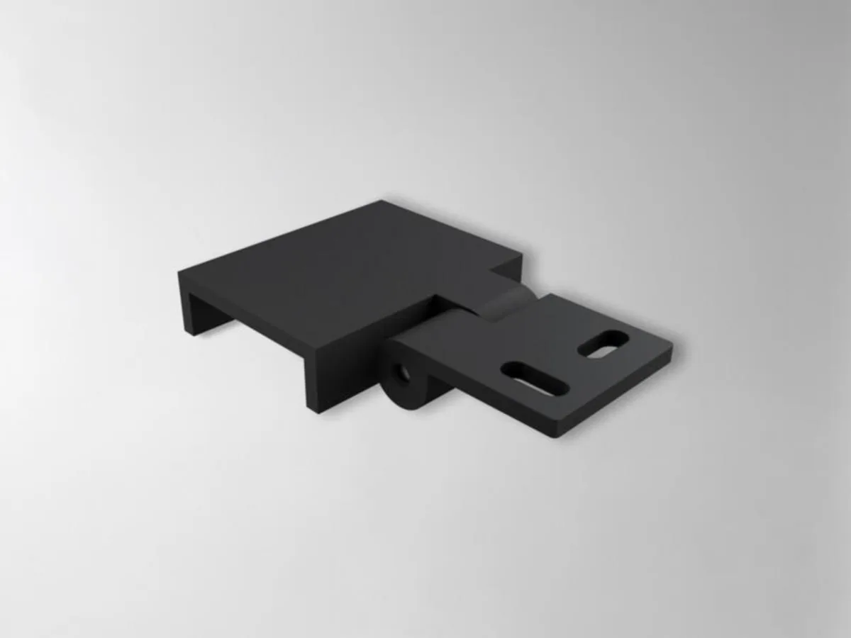 Mekaaninen lisätarvike Hide-a-lite Flexline - MEKAANINEN LISÄTARV FLEXLINE KULMAKIINNIKE 32MM 2 KPL BL