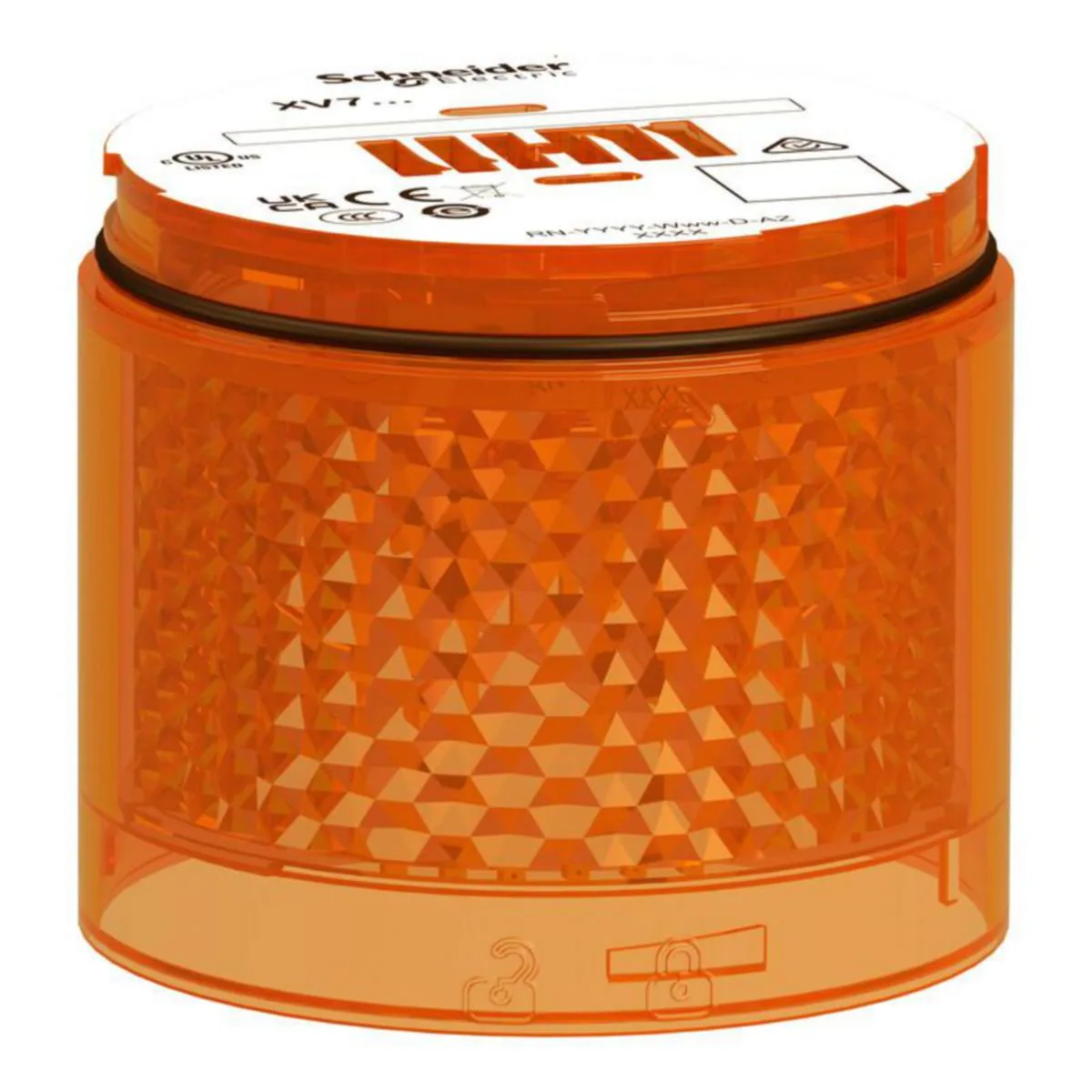 Merkkivalo Schneider Electric Harmony XBV7 TASAISEN ORANSSI LINSSI – oranssi
