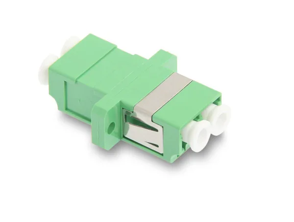 Valokuituadapteri Eurolan OS2 LC-SM DUPLEX VIHREÄ APC
