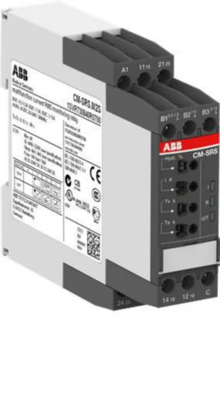 Valvontarele virta ABB CM-SRS.11P, PIKAJOUSILIITÄNTÄ