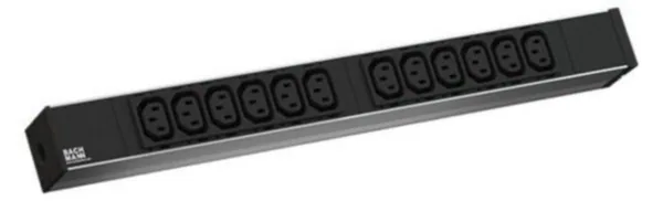 Jatkopistorasia Bachmann 19" PDU 12 X C13