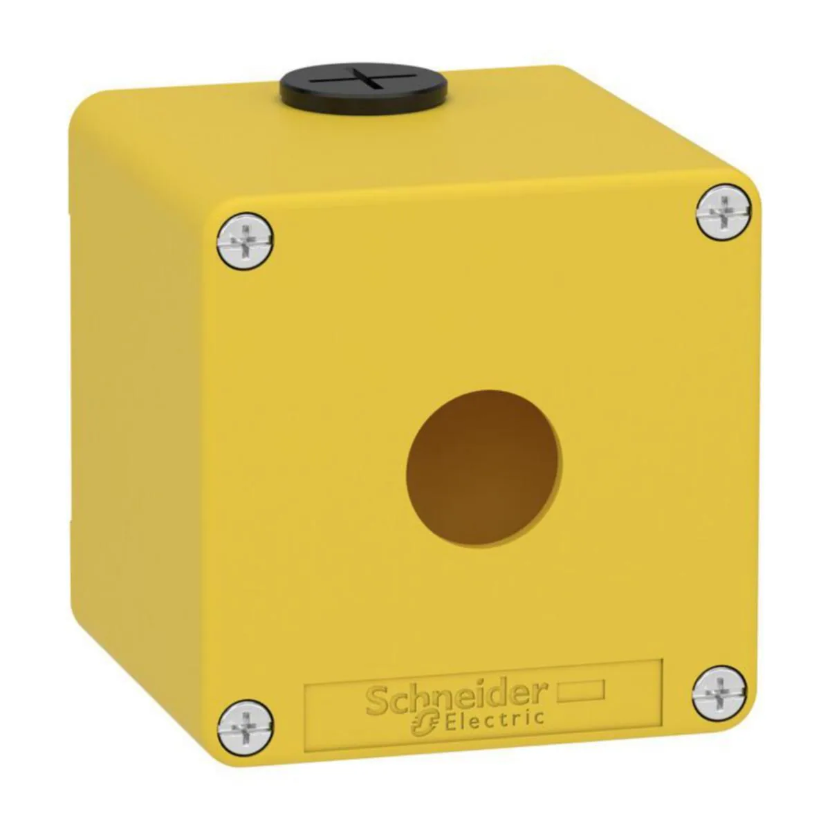 Painikekotelo Schneider Electric Harmony KOTELO KELTAINEN 1 REIKÄ 22 MM – keltainen