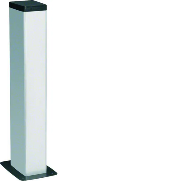 Pistorasiapylväs Hager tehalit.DA DAP280650 2S 80mm h=650mm wht