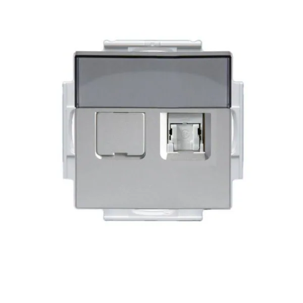 Telerasia ABB Impressivo RJ-45 CAT6 2XRJ-45 UTP ALU