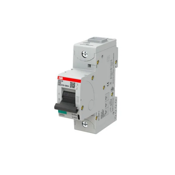 Johdonsuojakatkaisija ABB S800 S801P-D80, 1P D 80A