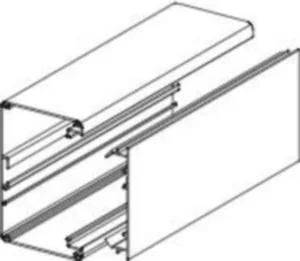 Johtokanava MP-Bolagen Ductel TBxxxx-3 - JOHTOKANAVA DUCTEL TB1010-3 AL 100X65X3000 VAL