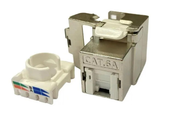 Liitin-CAT6a Laatuantenni LA-CAT RJ45 KEYSTONE STP 23-26AWG